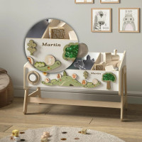 BusyKids Police na hračky/stôl LILU