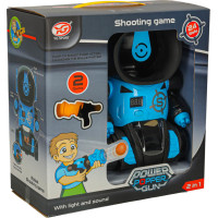 Arkádová hra - Hladný robot - set 2 pištole + lopty