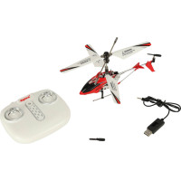 SYMA S107H RC vrtuľník 2,4 GHz RTF - červený