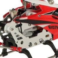 SYMA S107H RC vrtuľník 2,4 GHz RTF - červený