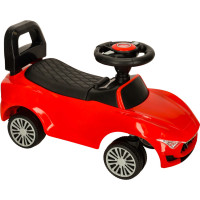 Odrážadlo so zvukom a svetlami - Autíčko - červené