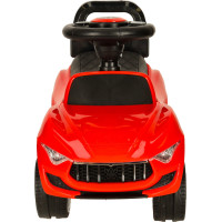 Odrážadlo so zvukom a svetlami - Autíčko - červené