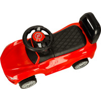 Odrážadlo so zvukom a svetlami - Autíčko - červené