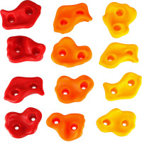 Lezecké úchyty pre deti - farebné 20 ks + skrutky