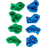 Lezecké úchyty pre deti - farebné 20 ks + skrutky