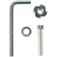 Lezecké úchyty pre deti - farebné 20 ks + skrutky