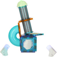 Svietiaca magnetická guličková dráha - 49 prvkov