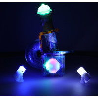 Svietiaca magnetická guličková dráha - 49 prvkov