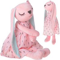 Plyšový králik 52 cm - ružový