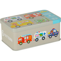 Puzzle v plechovke - Vozidlá - 30 dielikov