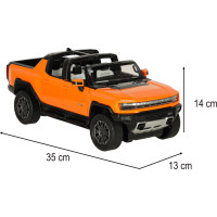 RC auto 1:16 Hummer EV - oranžové