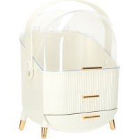 Organizér na kozmetiku - biely