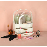 Organizér na kozmetiku - biely