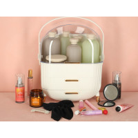 Organizér na kozmetiku - biely