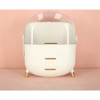 Organizér na kozmetiku - biely