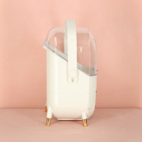 Organizér na kozmetiku - biely