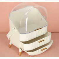 Organizér na kozmetiku - biely