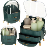 Organizér na kozmetiku - zelený