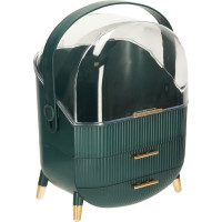 Organizér na kozmetiku - zelený