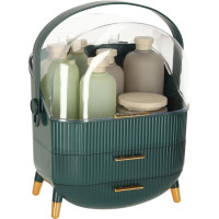 Organizér na kozmetiku - zelený