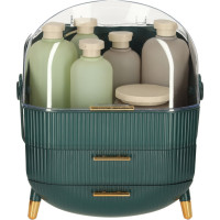 Organizér na kozmetiku - zelený