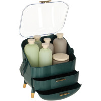 Organizér na kozmetiku - zelený