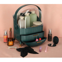 Organizér na kozmetiku - zelený