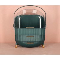 Organizér na kozmetiku - zelený