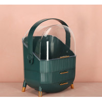 Organizér na kozmetiku - zelený