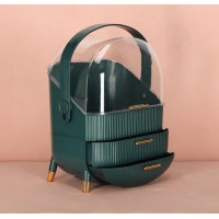 Organizér na kozmetiku - zelený