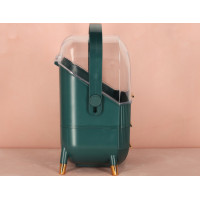 Organizér na kozmetiku - zelený