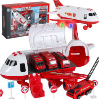 Transportné lietadlo + 3 hasičské vozidlá