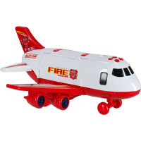 Transportné lietadlo + 3 hasičské vozidlá