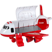 Transportné lietadlo + 3 hasičské vozidlá