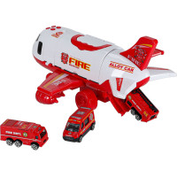 Transportné lietadlo + 3 hasičské vozidlá