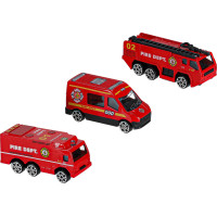 Transportné lietadlo + 3 hasičské vozidlá