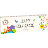 Samolepiace nástenné hodiny 80-90 cm - farebné - 12 číslic