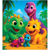 WOODEN CITY Drevené puzzle Dinosaury 20 dielikov