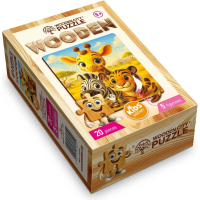 WOODEN CITY Drevené puzzle Priatelia 20 dielikov