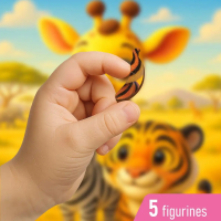 WOODEN CITY Drevené puzzle Priatelia 20 dielikov