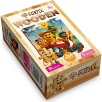WOODEN CITY Drevené puzzle Rybárčenie 20 dielikov