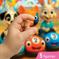 WOODEN CITY Drevené puzzle Šťastný závod 20 dielikov