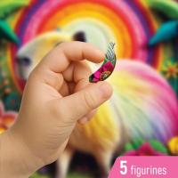 WOODEN CITY Drevené puzzle Kapybara 20 dielikov