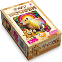 WOODEN CITY Drevené puzzle Kapybara 20 dielikov