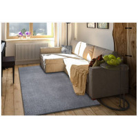 Kusový koberec PORTOFINO - sivý, 160x220 cm