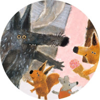 DJECO Panoramatické puzzle Park 100 dielikov