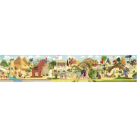 JANOD Panoramatické puzzle v kufríku Antika a mytológie 100 dielikov