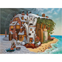 CASTORLAND Puzzle Art Collection: Vianoce na Madeire 2000 dielikov
