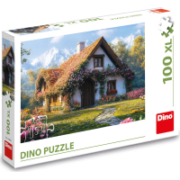 DINO Puzzle Chata v údolí 100 XL dielikov
