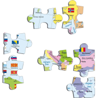 LARSEN Puzzle Európa politická mapa 48 dielikov